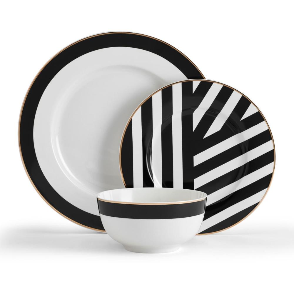 MK LUXE DECO 12 PIECE DINNER SET, Mikasa