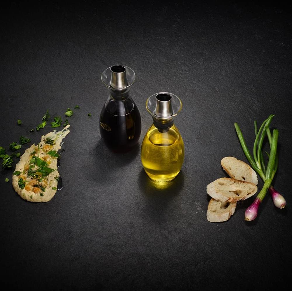 OIL AND VINEGAR FLOW CONTROL SET, 2PCS, H21CM, GLASS, Cole and Mason