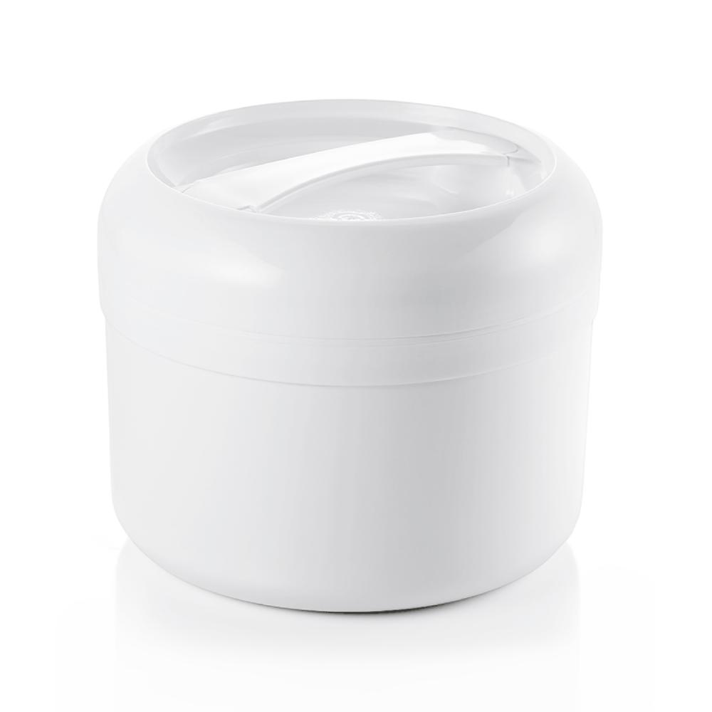 FOOD THERMOS 2L, 21CM, WHITE, PLASTIC/ST.ST., WAS