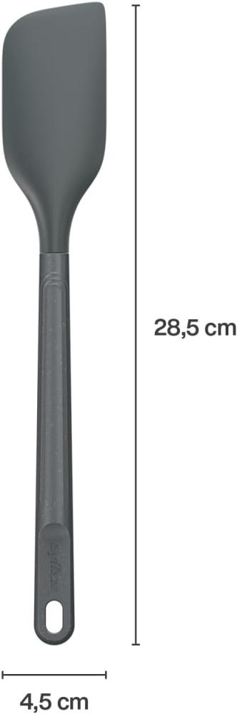 ZYLISS SPATULA M 28.5CM, GREY, WHEATSTRAW PLASTIC, NYLON, SILICONE, Zyliss
