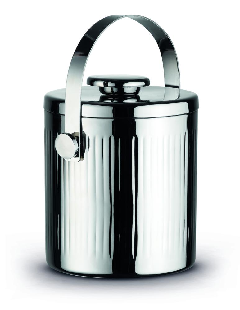 SILVER NIGHTS DUBULTSIENU LEDUS TRAUKS D15CM, H17CM, AR VĀKU UN ROKTURI, N/T, Pozzi Milano