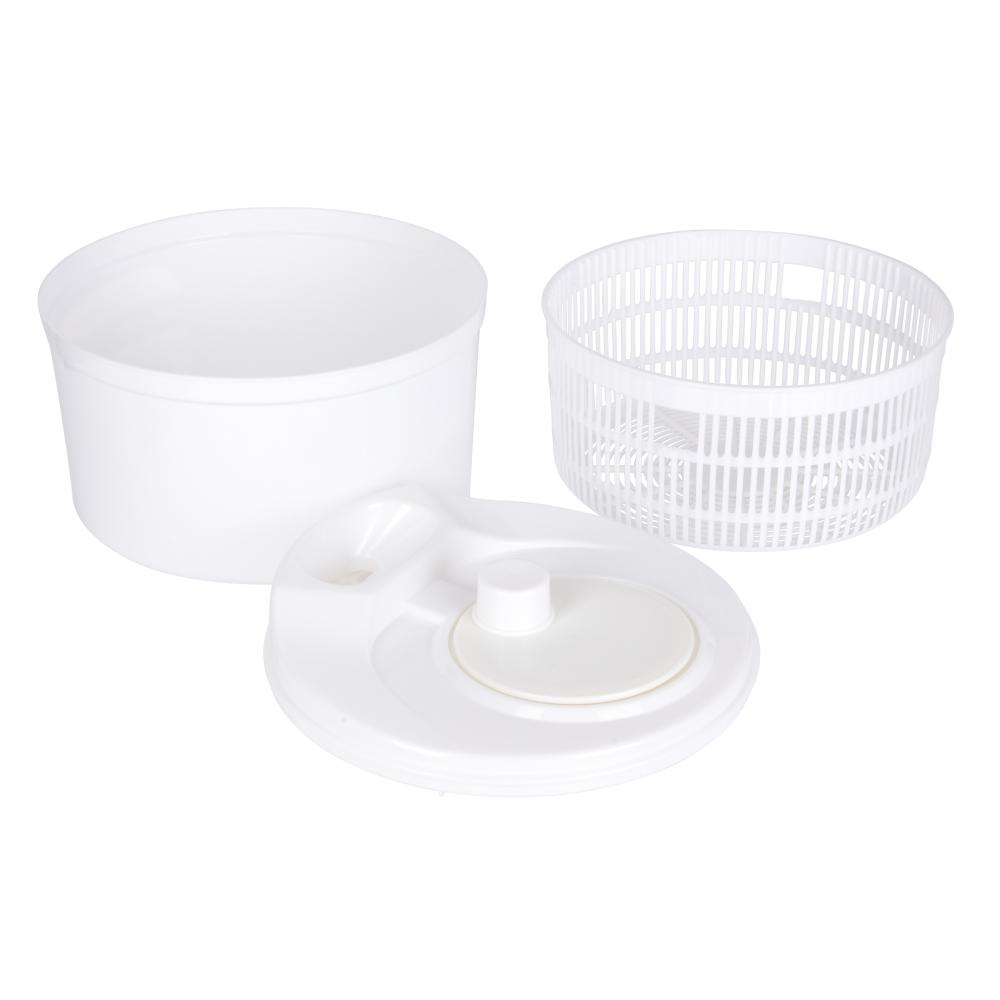 KITCHENCRAFT SALĀTU ŽĀVĒTĀJS 22.5X22.5X15.7CM, BALTS, PLASTMASA, Kitchen Craft