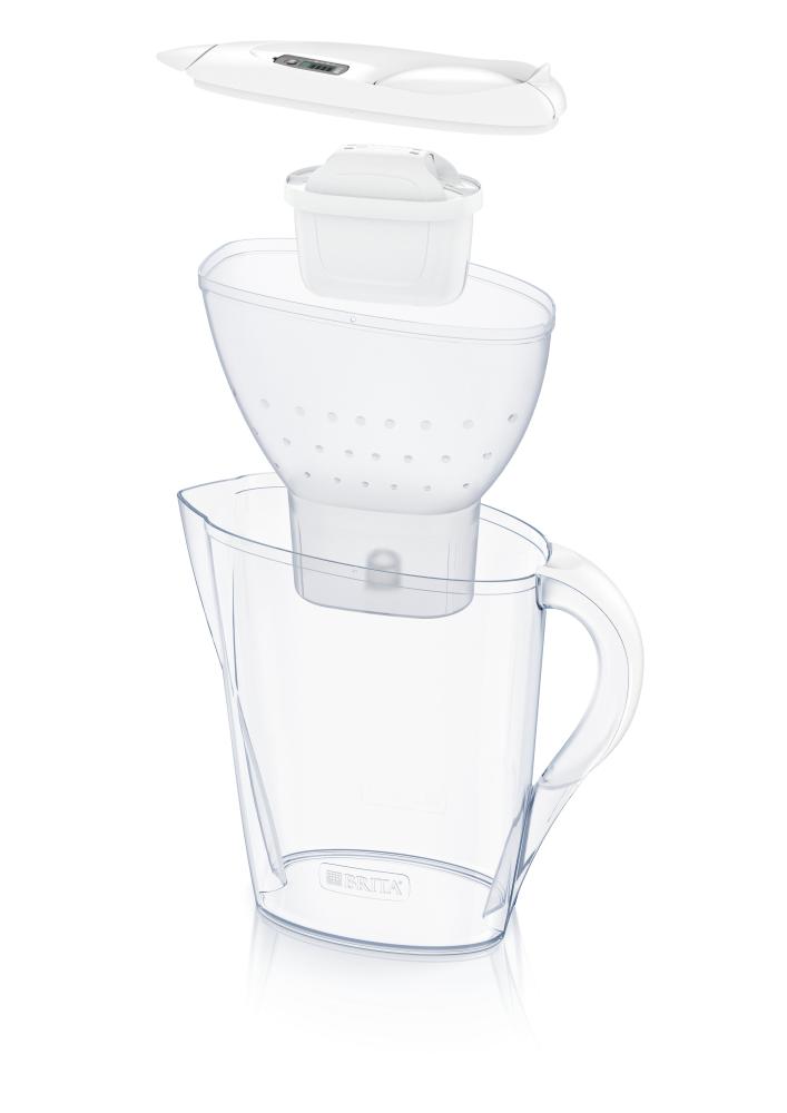 MARELLA MXPRO ŪDENS FILTRAKRŪZE 2.4L, BALTA, BRITA