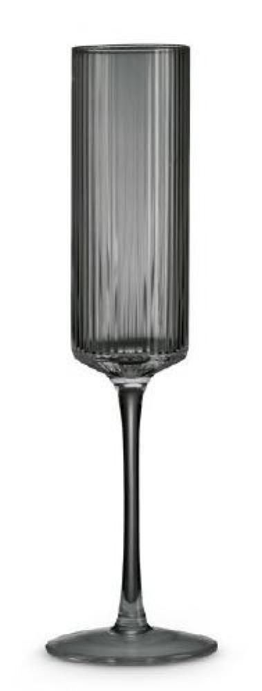 MODERN CLASSIC ŠAMPANIEŠA GLĀZES 200ML KOMPL.2GAB, UZ KĀJIŅAS, PELĒKAS, KRISTALĪNS, Pozzi Milano