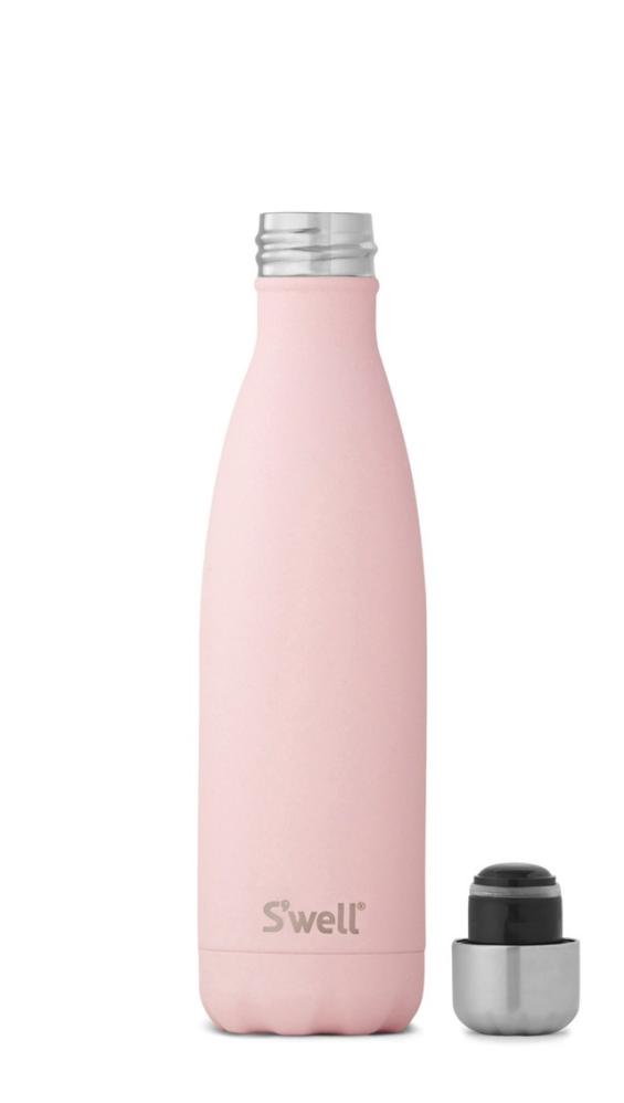 S'WELL PINK TOPAZ WATER BOTTLE 500ML, PINK, ST.ST., Swell