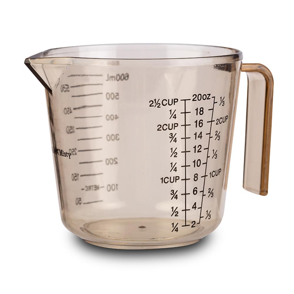 MYSTY MEASURING CUP 600ML, PLASTIC, Nava