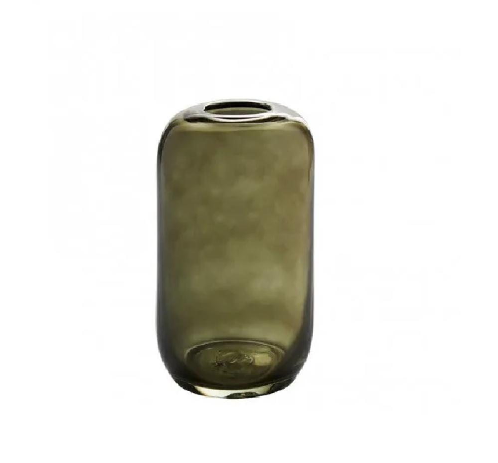 STYLE LIGHTS VASE D14CM, H25.5CM, GREEN, TINTED GLASS, WMF