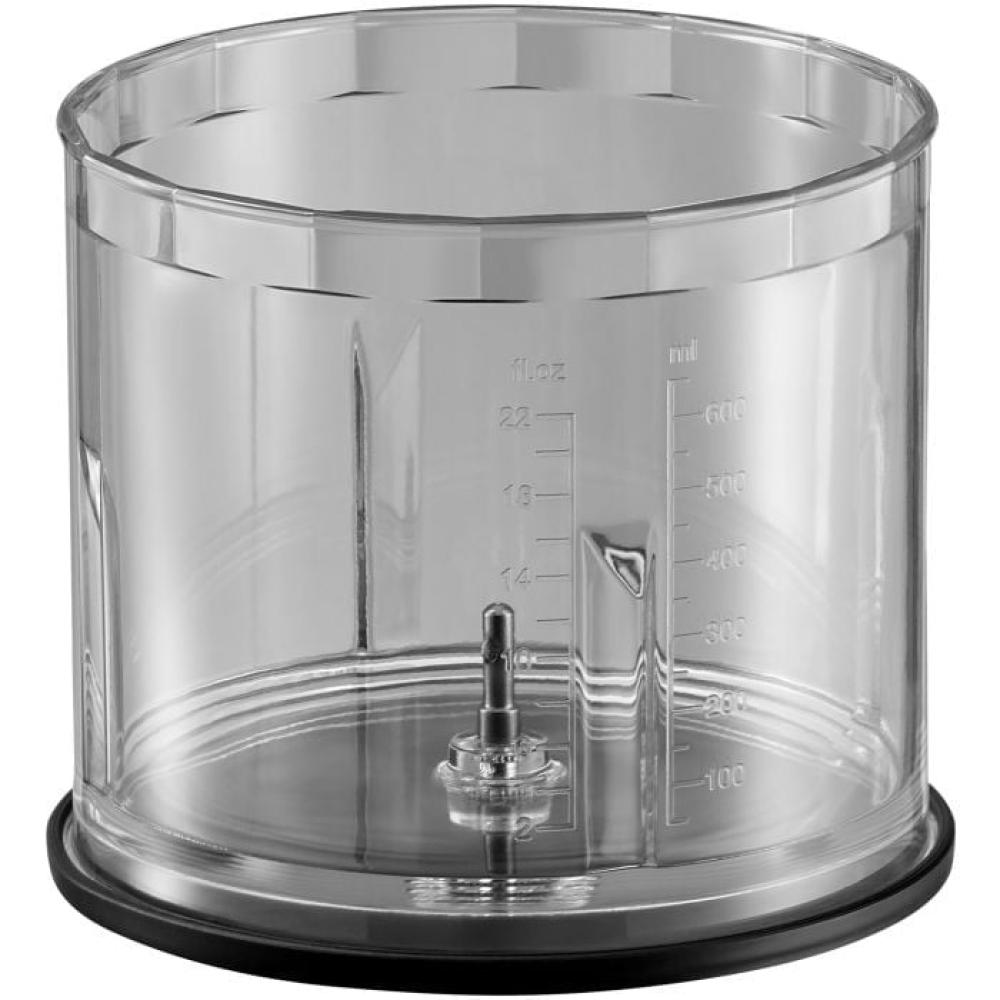WMF KULT X ROKAS BLENDERA KOMPL. 600W 4 PIED., SUDRABA KR., MELNS, N/T, WMF