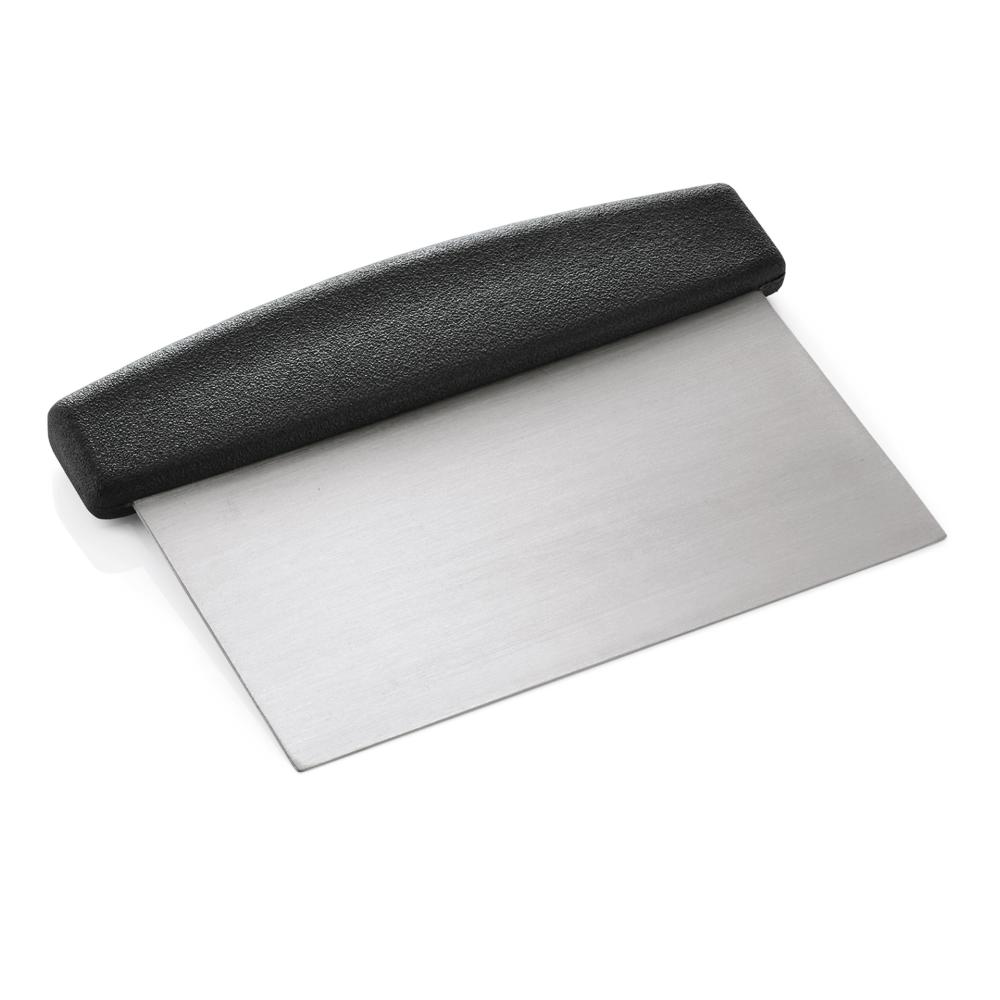DOUGH CUTTER/SCRAPER 15X7.5CM, ST.ST., WAS