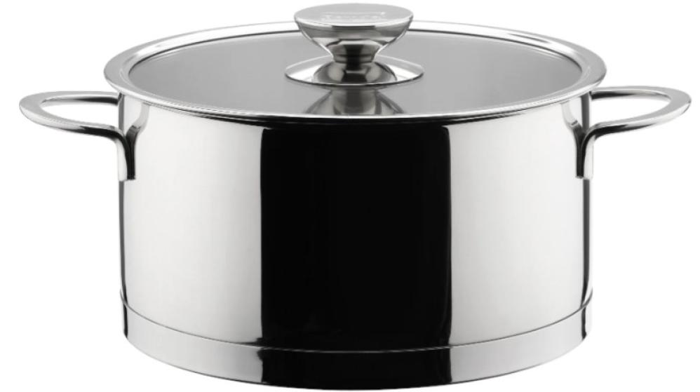 MILLESIMA EDITION 100 4-PIECE COOKWARE SET. DEEP CASSEROLE WITH GLASS LID 16/20/24CM, SAUCEPAN 16CM, ST.ST., GLASS, Berndes
