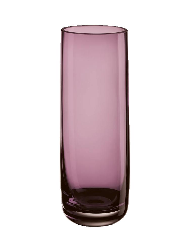 AYAN VASE D8CM, H22CM, PURPLE, GLASS, ASA Selection