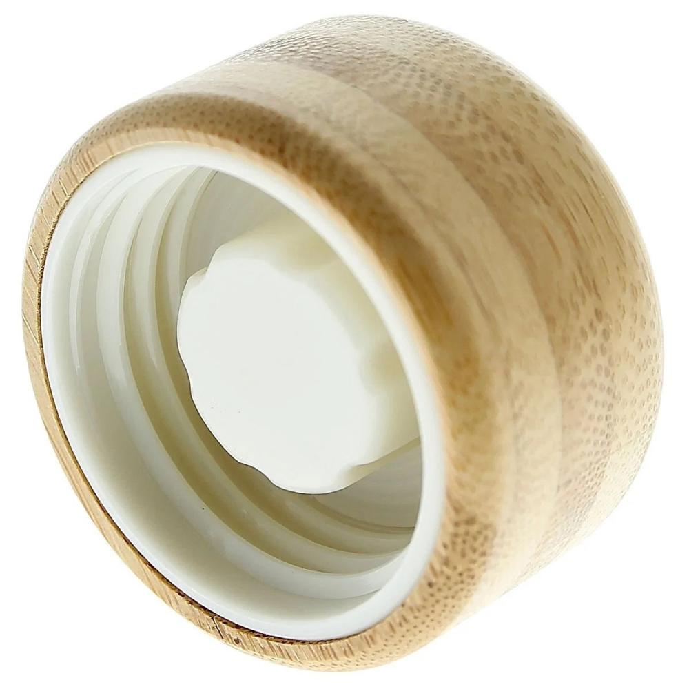 DOUBLE WALL THERMOPUDELE 450ML, BAMBOO CAP, TINTED BOROSILICATE GLASS, MPL Consulting