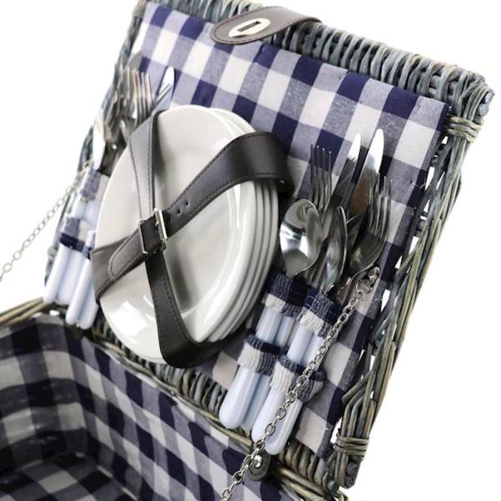 NAVY BLUE PIKNIKA GROZS AR PIEDERUMIEM 4 PERSONĀM, MPL Consulting