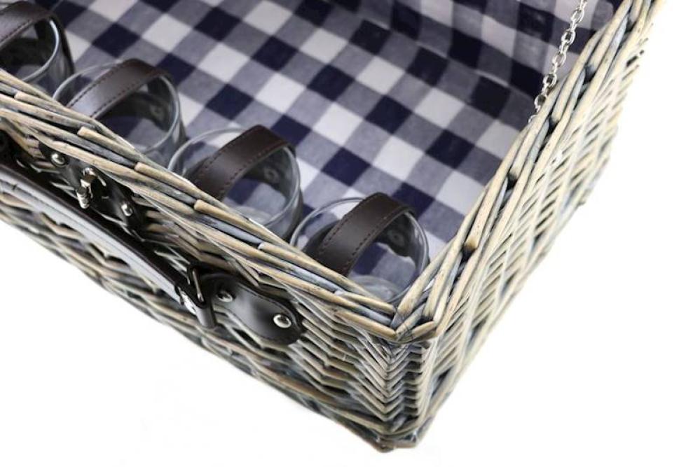 NAVY BLUE PIKNIKA GROZS AR PIEDERUMIEM 4 PERSONĀM, MPL Consulting
