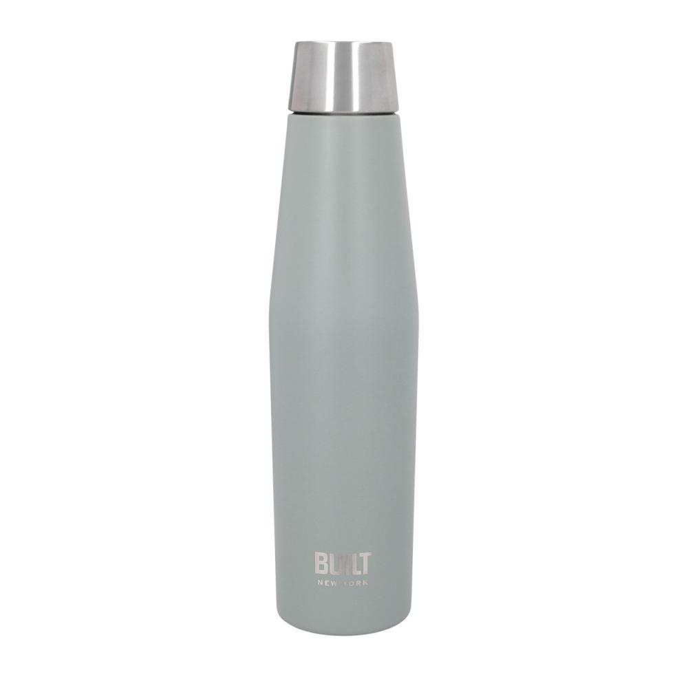 BUILT APEX STORM GRAY THERMOBOTTLE 540ML, ST.ST., Built New York