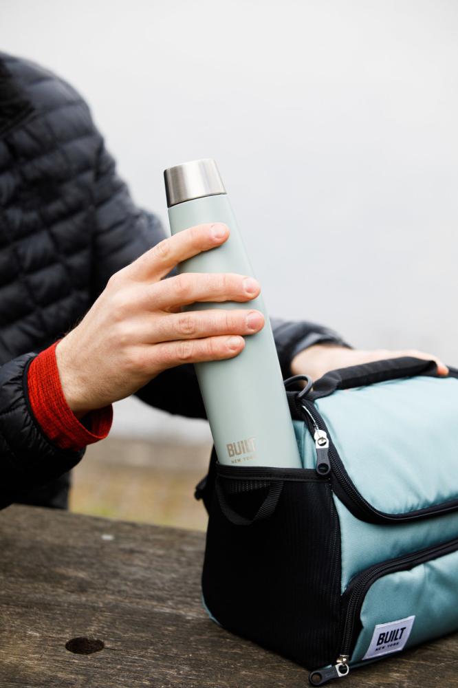 BUILT APEX STORM GRAY THERMOBOTTLE 540ML, ST.ST., Built New York