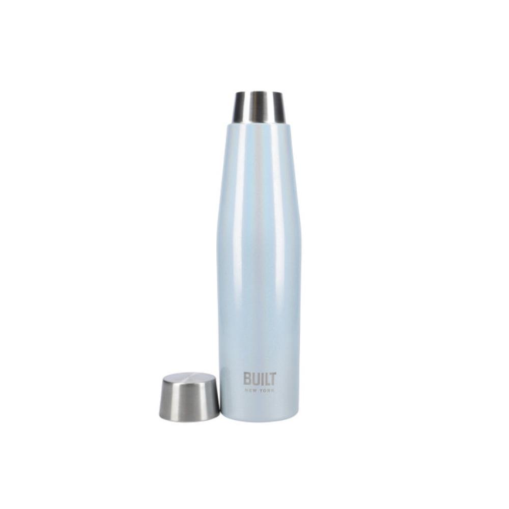 BUILT APEX IRIDESCENT BLUE THERMOBOTTLE 540ML, L.BLUE, ST.ST., Built New York