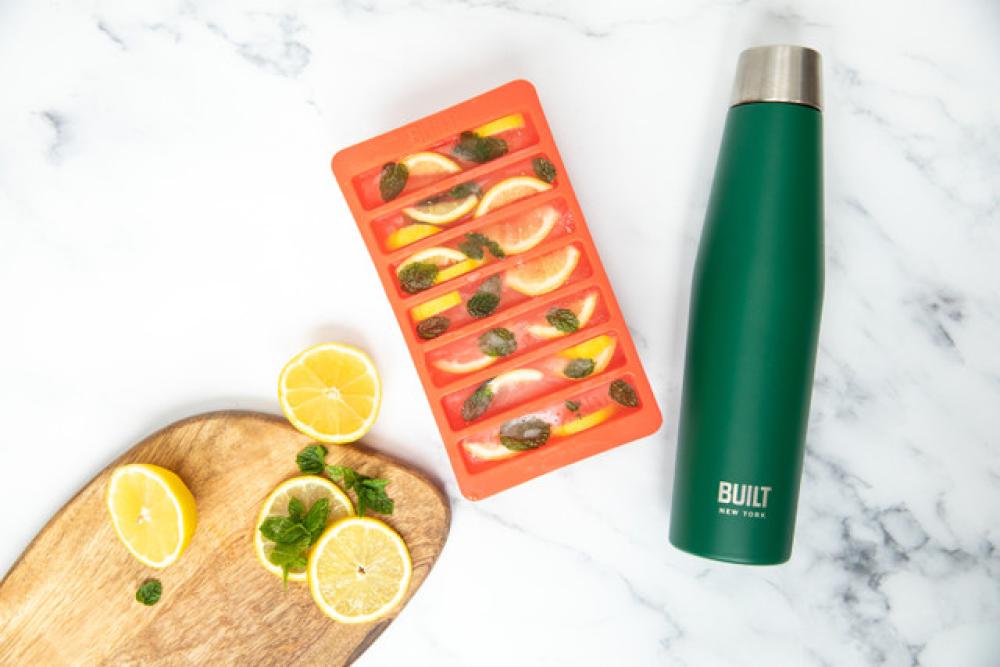 BUILD APEX ARCTIC SCREW THERMOBOTTLE 540ML, GREEN, ST.ST., Built New York