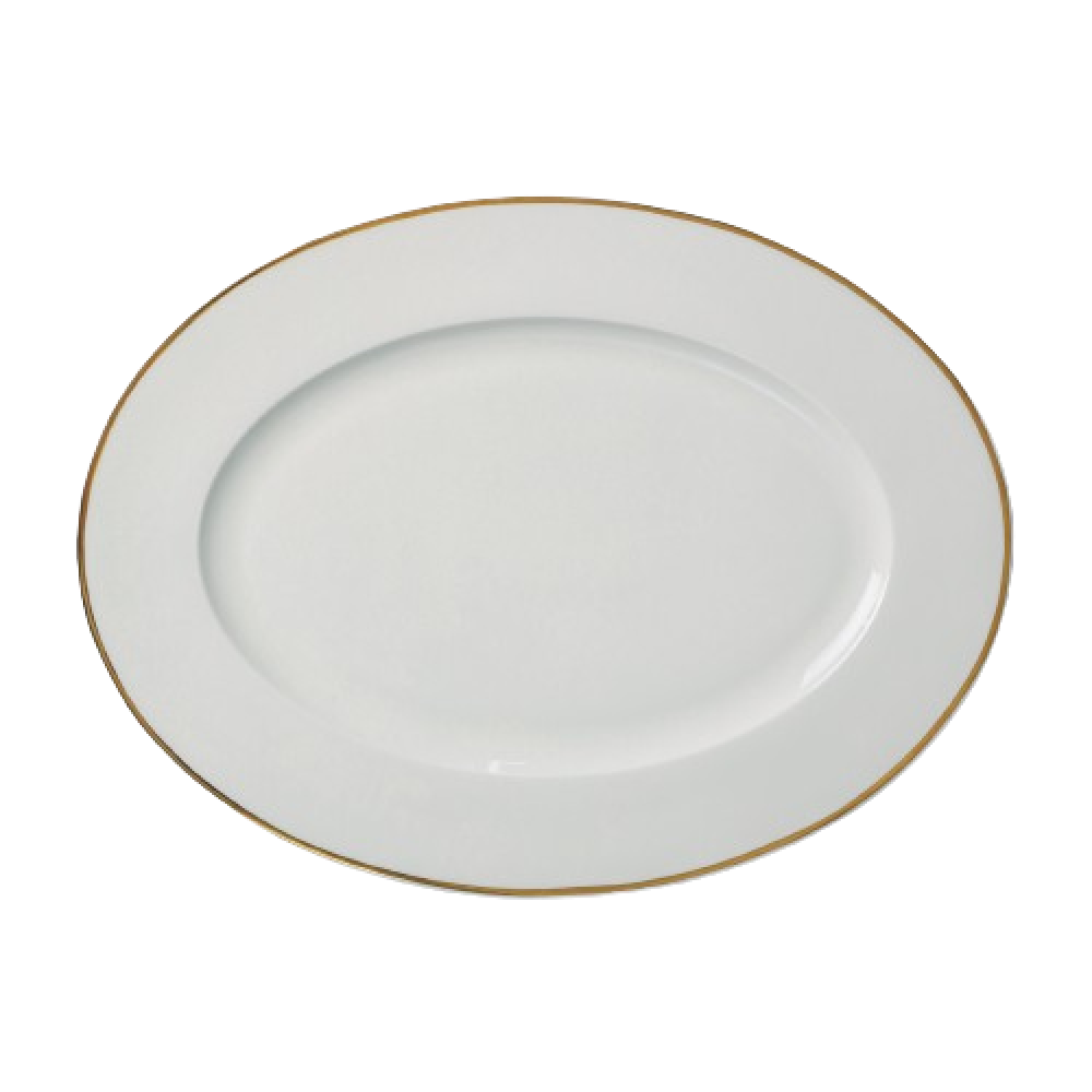 PRIMA GOLD OVĀLAIS ŠĶĪVIS 30CM, Quality Ceramic