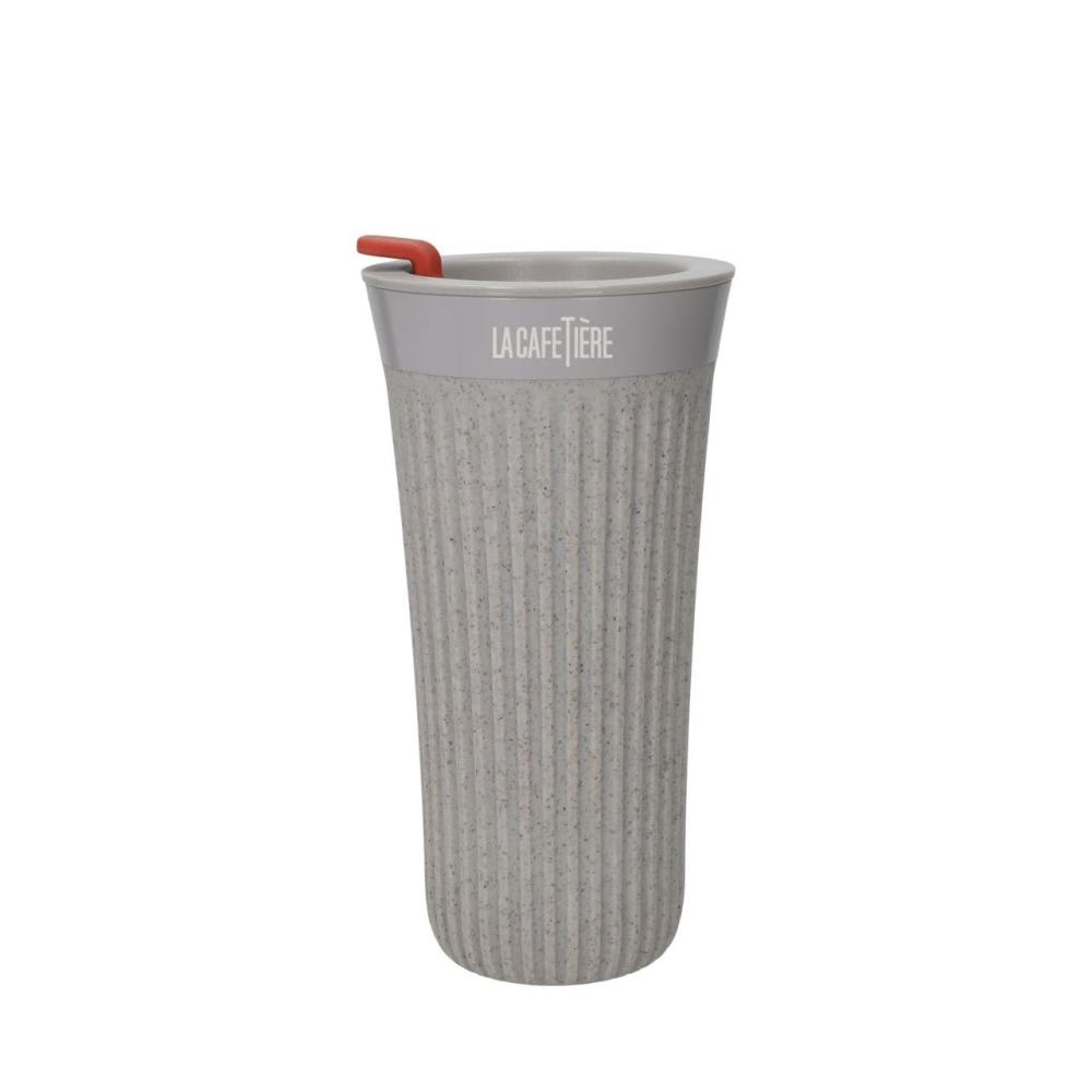 LA CAFETIÈRE TERMOKRŪZE 450ML, PELĒKA, BIOPLASTMASA, La Cafetiere