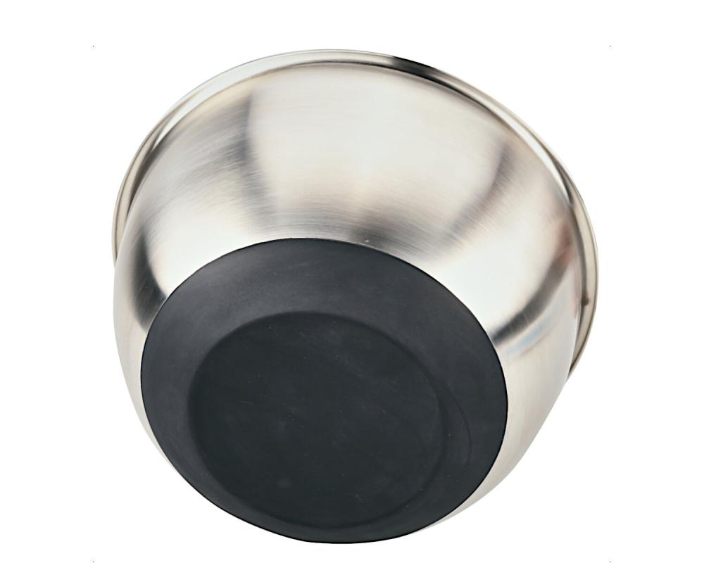 MIXING BOWL D18CM STAINLESS STEEL, WITH SILICON BOTTOM, WITH LID, Kesper
