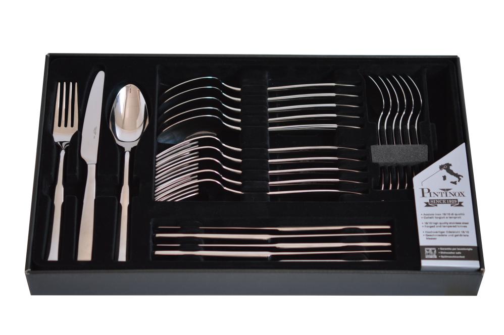 LION 24 PCS SET/WILD COLLECTION, ST.ST., Pintinox