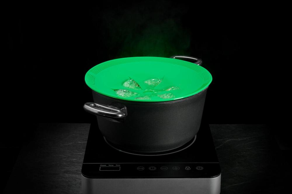 SPILL STOPPER D27CM PERPPERMINT,  PREMIUM PLATINUM SILICONE, Lurch