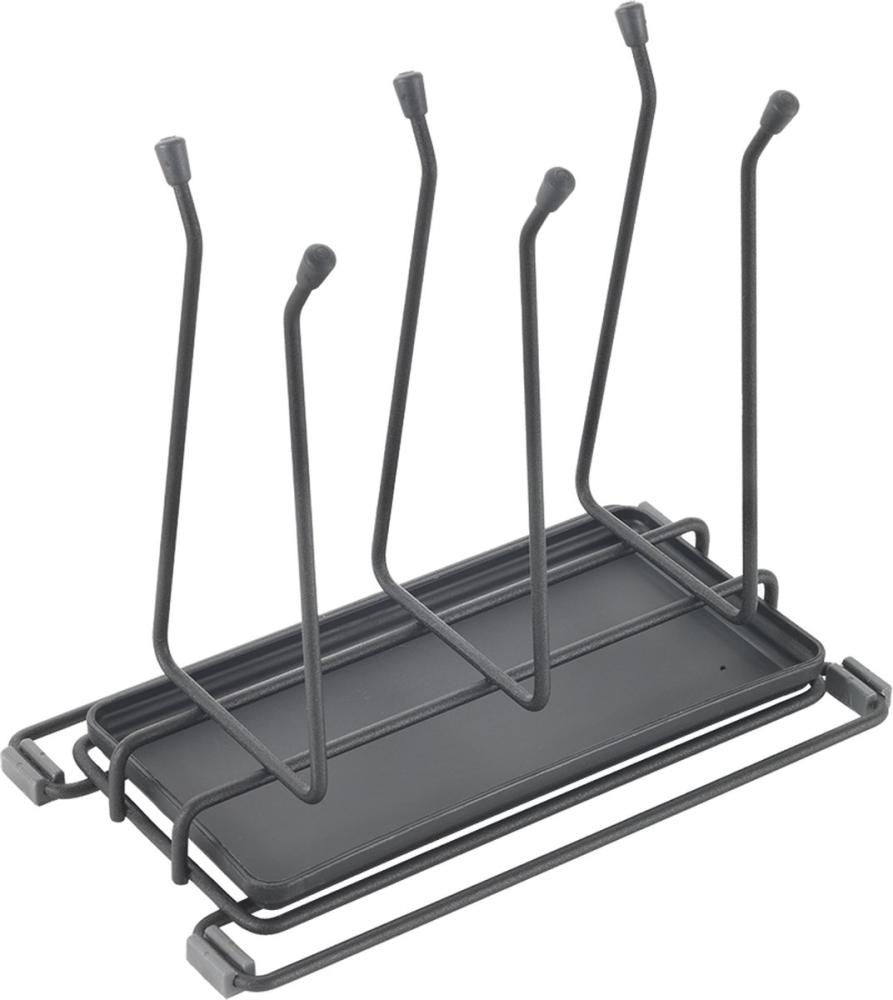 LAVA BOTT.DRAINER BOTTLE-UP ST.ST., TOUCH THERM COATING, Metaltex