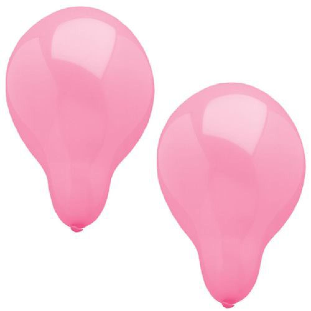BALLOON D25CM PINK 10PCS 0.036KG.PACK, Pap Star