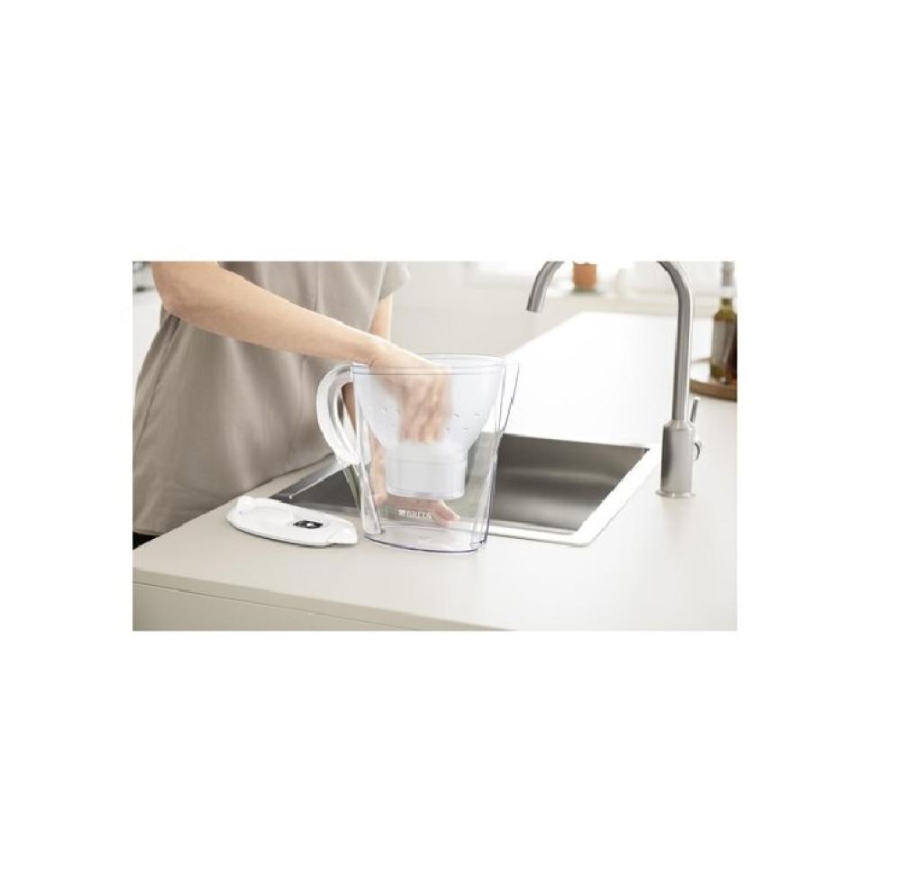 MARELLA ŪDENS FILTRKRŪZE 3.5L, AR 3 KĀRTRIDŽIEM, BALTĀ KRĀSĀ, BRITA