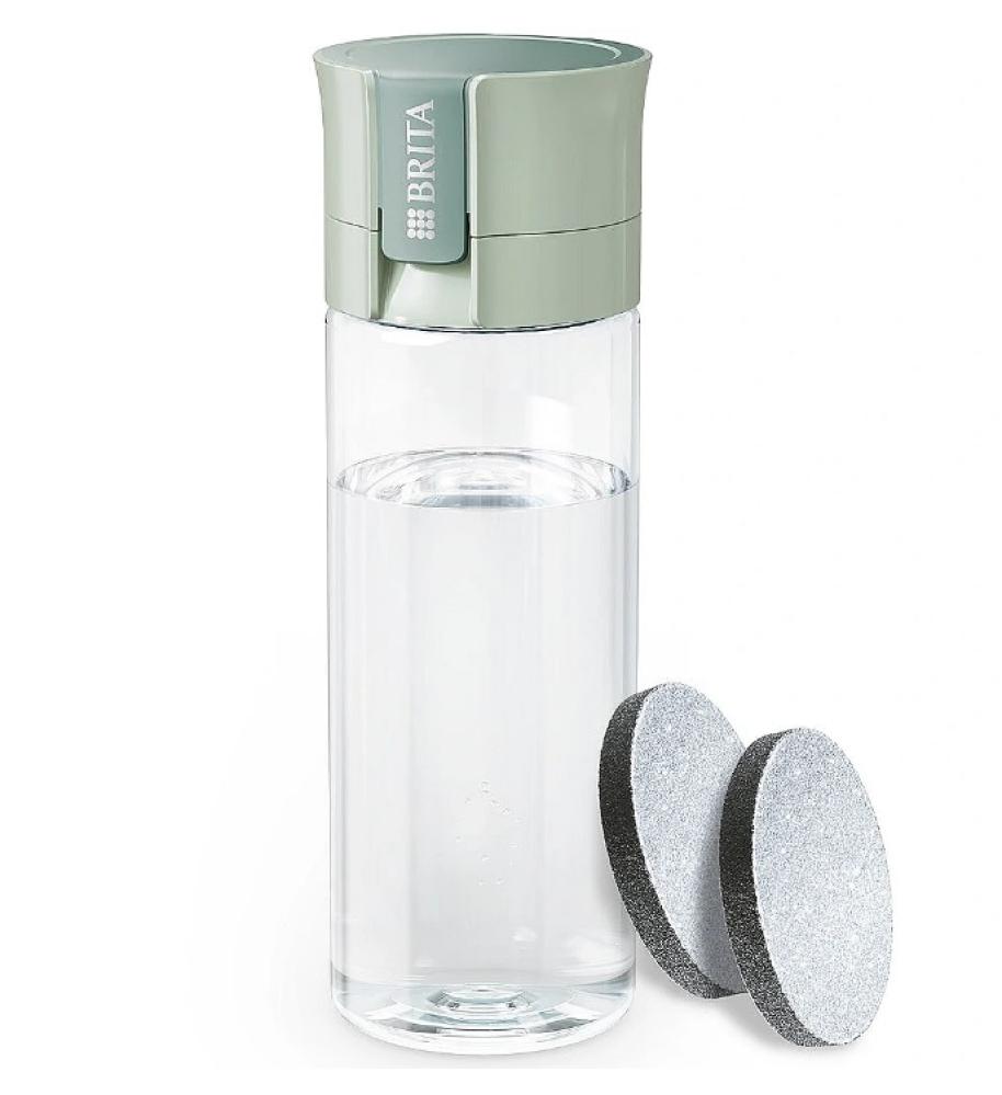 BRITA water filtering bottle VITAL 0,6l. light green, BRITA