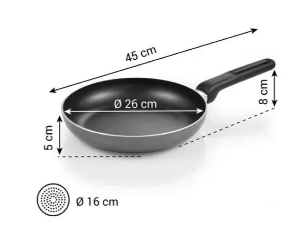 BRAVA FRYING PAN D26CM, Tescoma