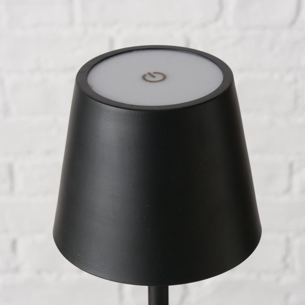 TENDO TABLE LAMP H38CM, LED/USB CABLE, BLACK, METAL, Boltze