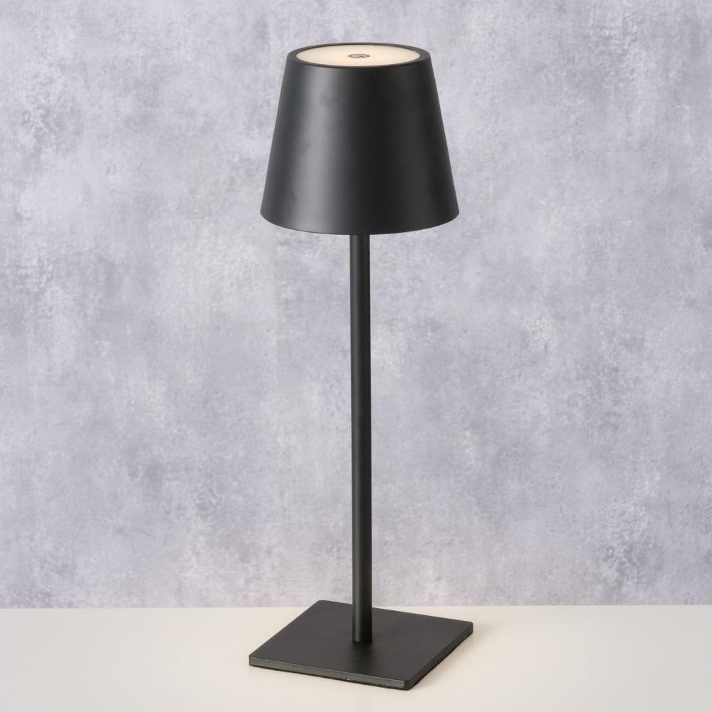 TENDO TABLE LAMP H38CM, LED/USB CABLE, BLACK, METAL, Boltze