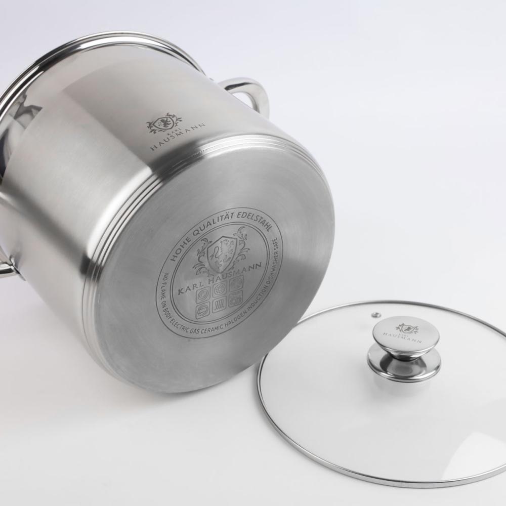 SOLID POT WITH LID 26CM 11L, Prymus-AGD