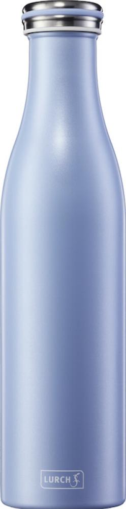 INSULATED BOTTLE STAINLESS STEEL 0,75L PEARL BLUE, Lurch