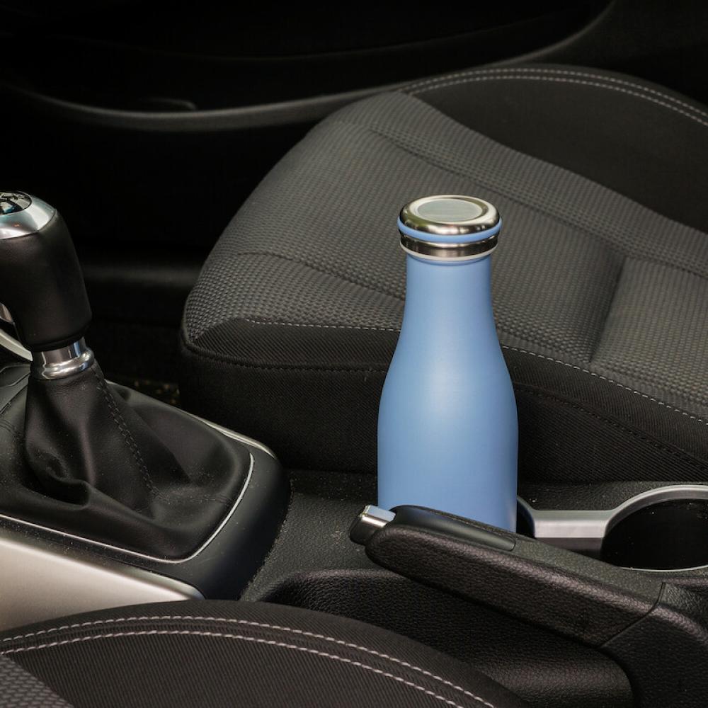 INSULATED BOTTLE STAINLESS STEEL 0,5L PEARL BLUE, Lurch