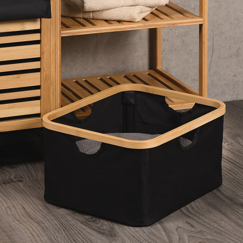 VEĻAS KASTE-GROZS 54X37X26CM, PE, BAMBUSS FSC, Kesper