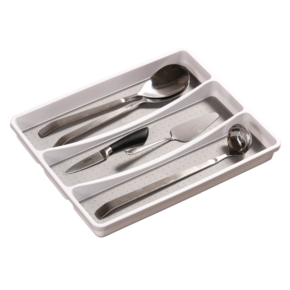 KITCHEN UTENSIL RACK 40.5X30.5X4.5CM, GREY, PP, Kesper