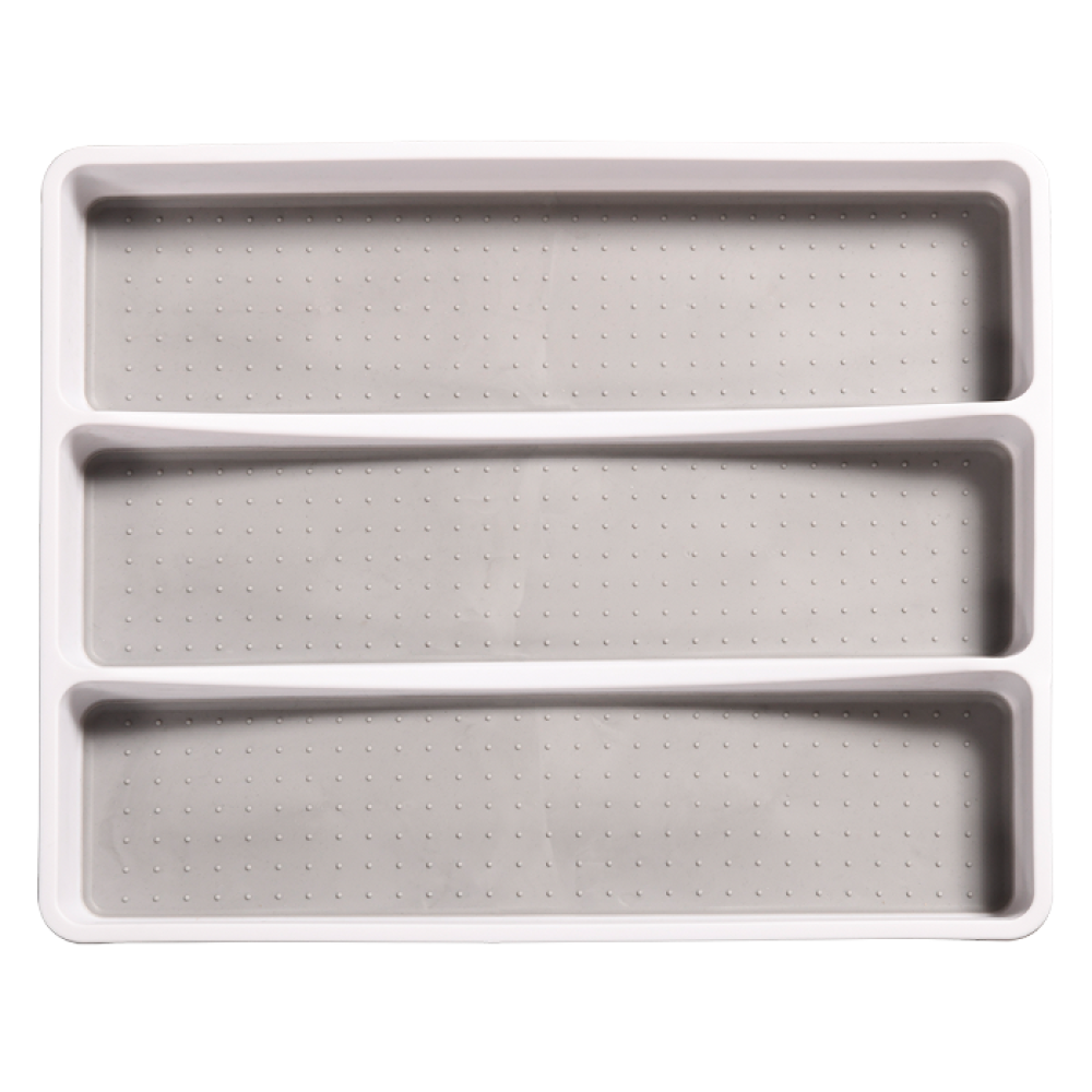 KITCHEN UTENSIL RACK 40.5X30.5X4.5CM, GREY, PP, Kesper