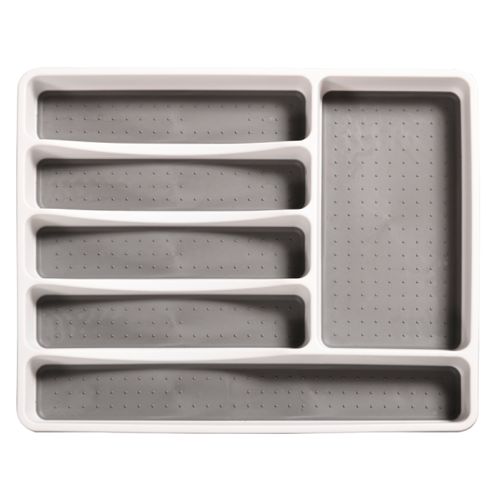 KITCHEN UTENSIL RACK 40.5X30.5X4.5CM, GREY, PP, Kesper