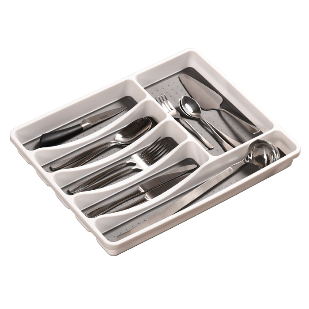 KITCHEN UTENSIL RACK 40.5X30.5X4.5CM, GREY, PP, Kesper
