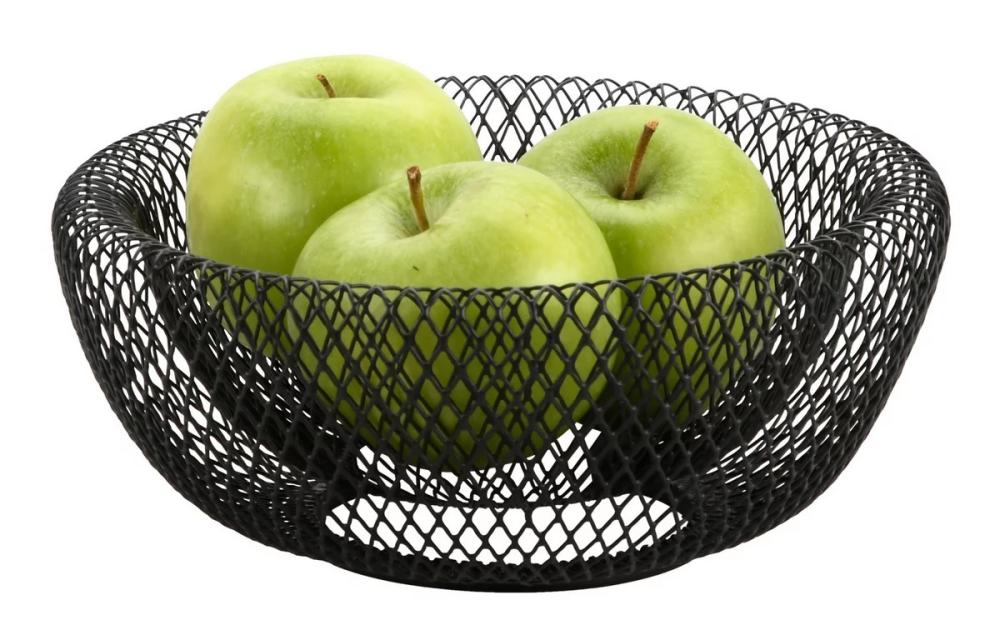 GROZS AUGĻIEM, MAIZEI D20.5CM, MELNS METĀLS, Kesper