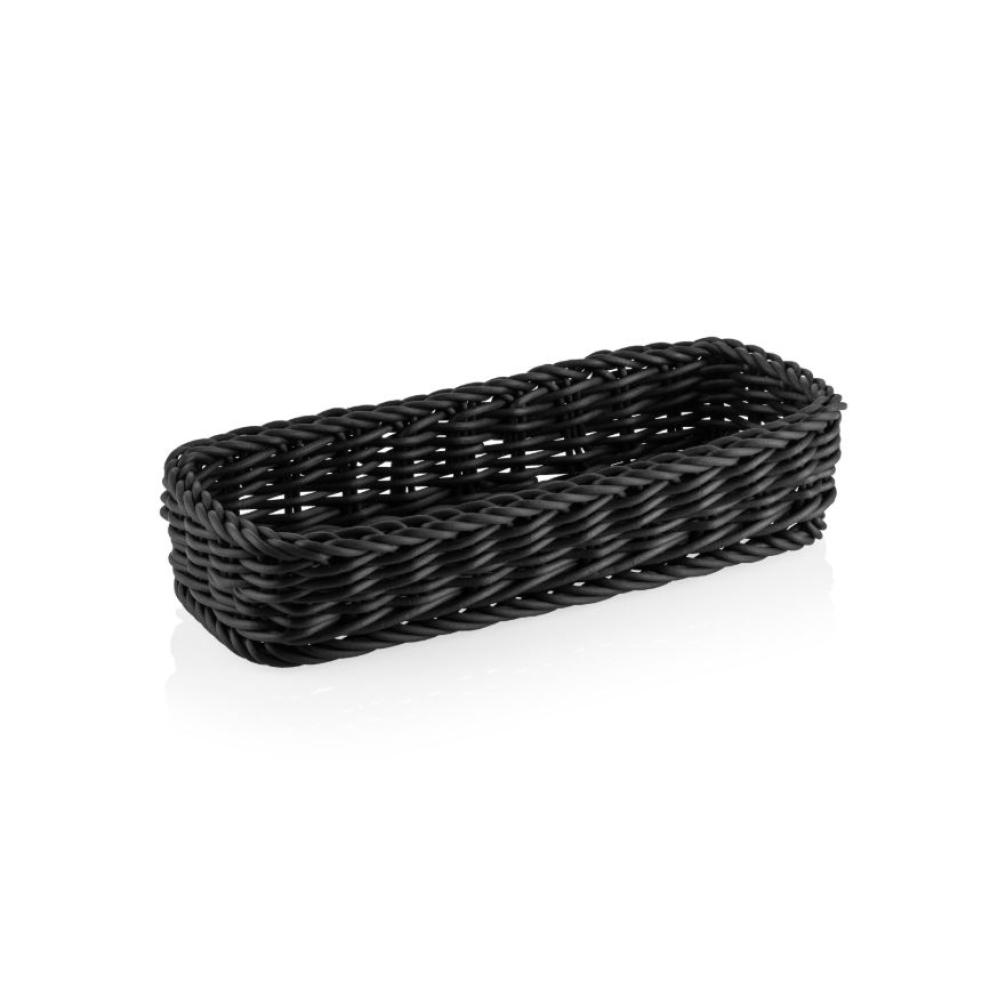 WEAVER PRO UTENSIL HOLDER 27X10X5CM, BLACK, PP, WAS