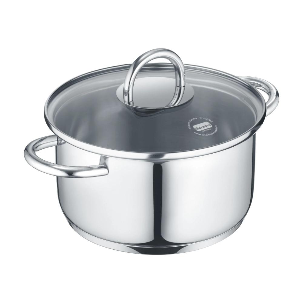 B.MINI KATLS D14/8CM, 1.2L, AR VĀKU, INDUKCIJAI, Berndes