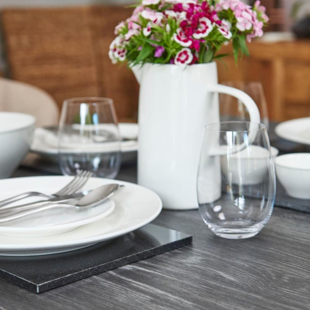 CREATIVE TOPS NATURALS GRANITE COASTERS 29.5x2x21cm, SET OF 2PCS, Creative Tops