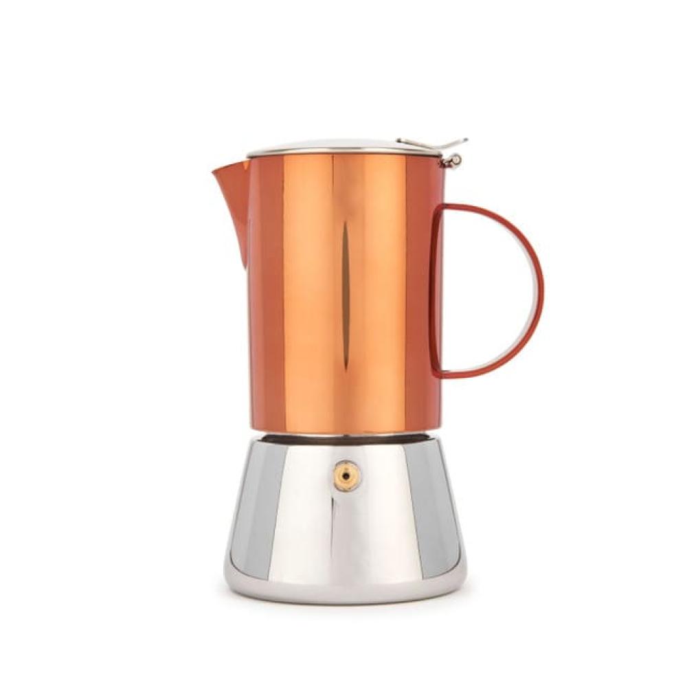 LA CAFETIÈRE ESPRESSO MAKER 300ML/4 CUPS, COPPER, ST.ST., La Cafetiere