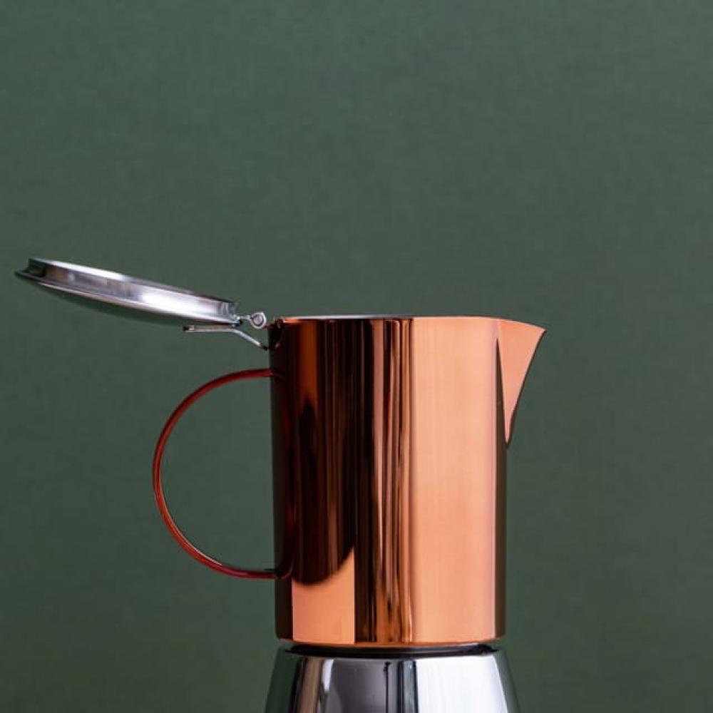 LA CAFETIÈRE ESPRESSO MAKER 300ML/4 CUPS, COPPER, ST.ST., La Cafetiere