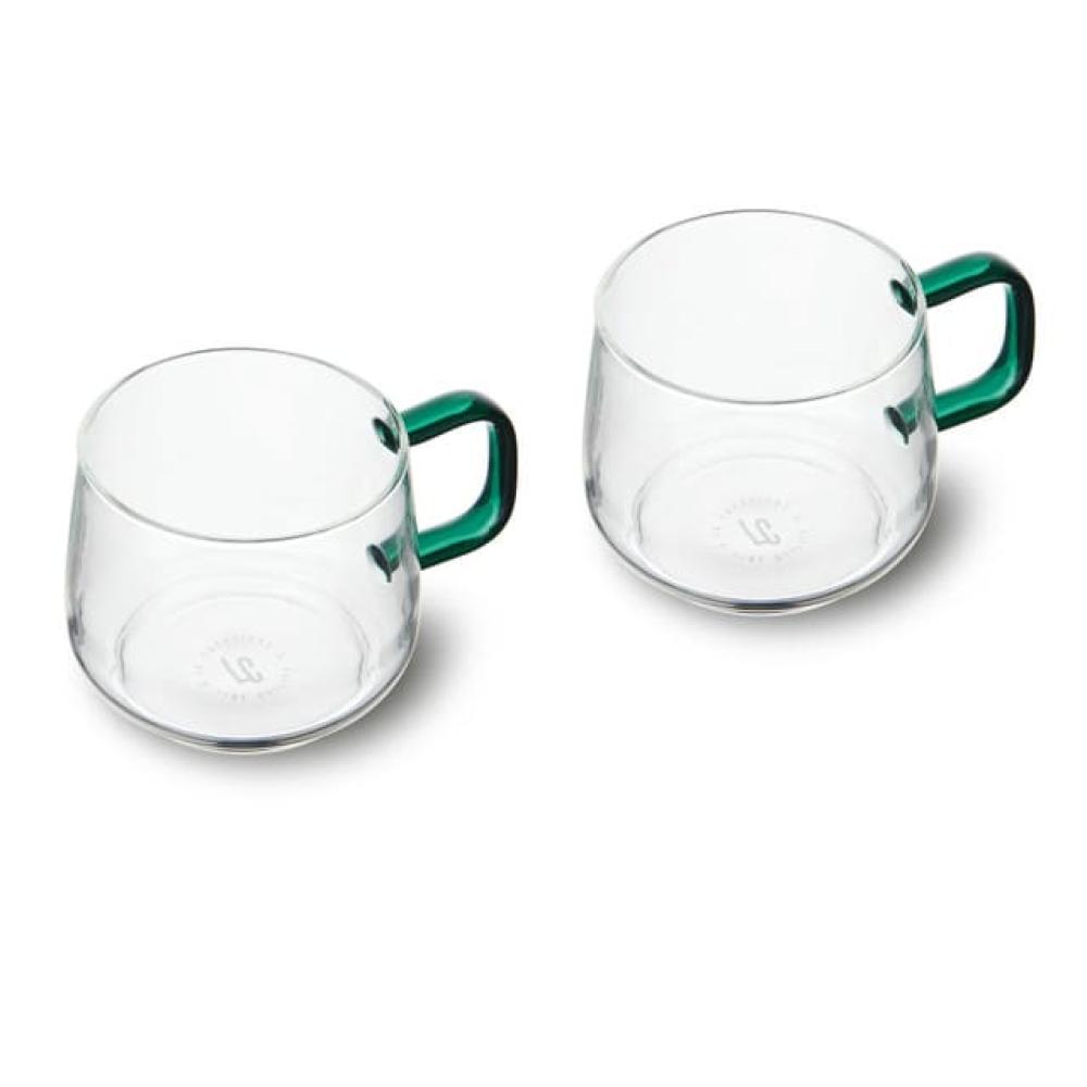 LA CAFETIÈRE  KRUSID 275ML, KOMPLEKT 2, KLAAS, ROHELISTE KÄEPIDEMEGA, La Cafetiere