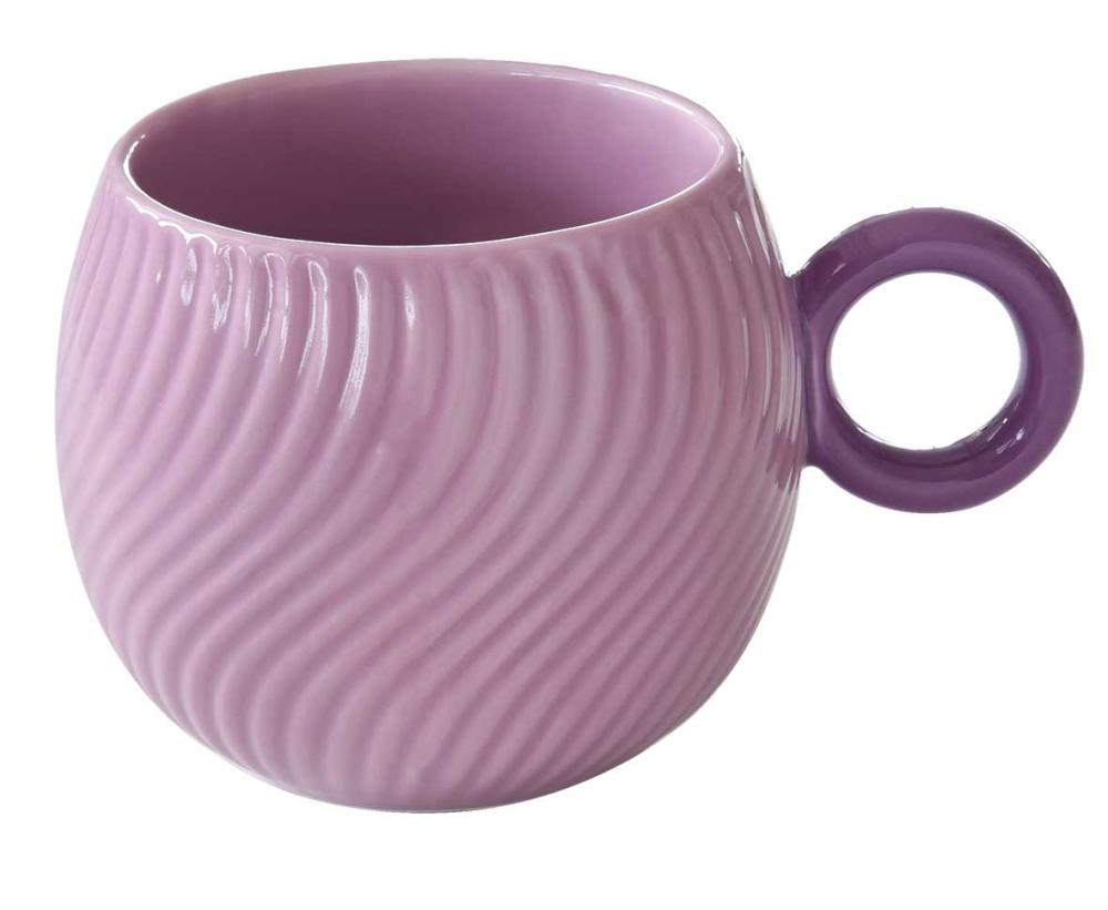 WAVES VIOLET KRŪZE 350ML, PORCELĀNS, DĀVANU KASTĒ, Easy Life